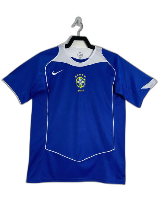 Brazil 2004 II Away Jersey - Retro Version