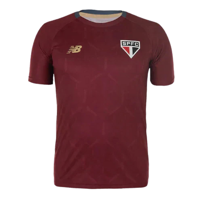 Sao Paulo 25/26 Training Jersey - Burgundy - Fan Version