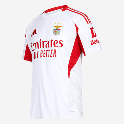 Camisola Benfica Alternativa Branca 2025/26 - ÚLTIMAS UNIDADES! 🔥🦅