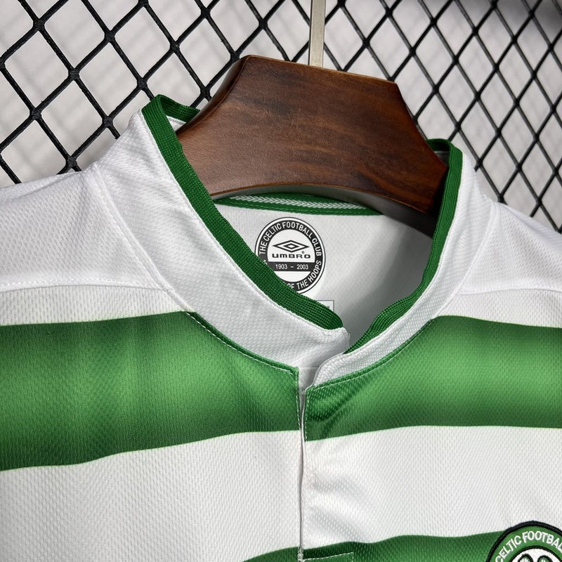 Camiseta local del Celtic FC 03/04 - Versión retro