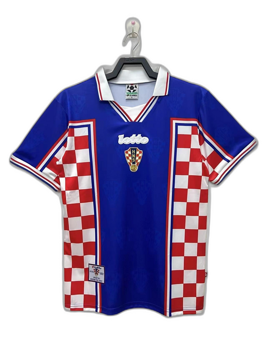 Croatia 1998 II Away Jersey - Retro Version