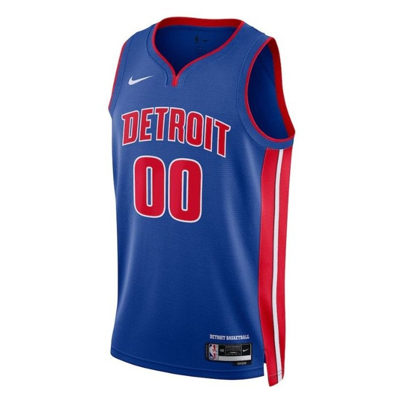 Camiseta unisex de la NBA Detroit Pistons 2023 - Azul - Edición Icon