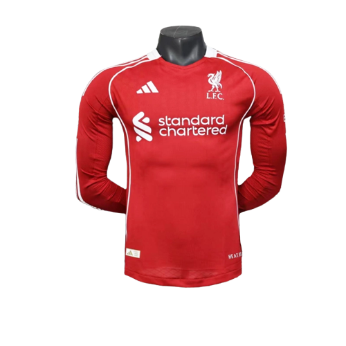 Liverpool 25/26 I Home Jersey - Long Sleeve