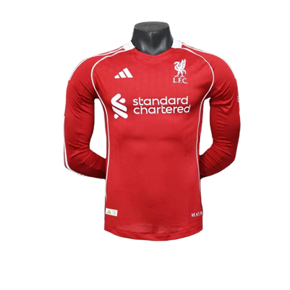 Liverpool 25/26 I Home Jersey - Long Sleeve