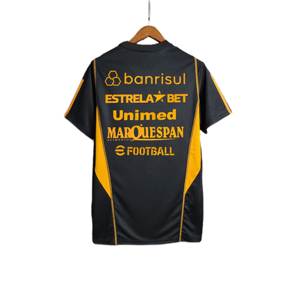 Internacional 23/24 Training Jersey - Black - All Sponsors - Fan Version