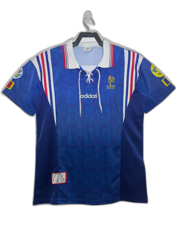 France 1996 I Home Jersey - Retro Version