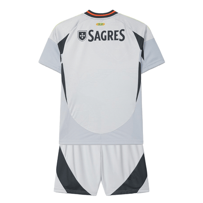 Conjunto Infantil Benfica Terceiro 2024/25 - ÚLTIMAS UNIDADES! 🔥🦅