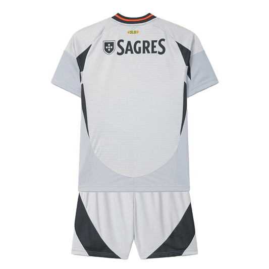 Conjunto Infantil Benfica Terceiro 2024/25 - ÚLTIMAS UNIDADES! 🔥🦅