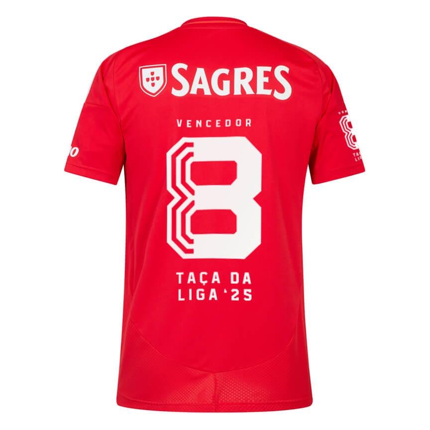 Camiseta local del Benfica Copa de la Liga 2025 - ¡MODELO EXCLUSIVO! 🔥🦅 