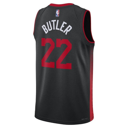 Camiseta unisex de la NBA Jimmy Butler Miami Heat 23/24 - Negra - Edición Ciudad