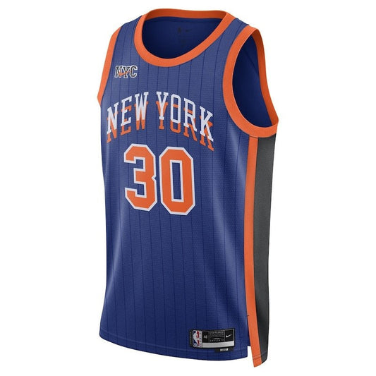 Camiseta unisex de la NBA Julius Randle de los New York Knicks (23/24) - Azul - Edición Ciudad