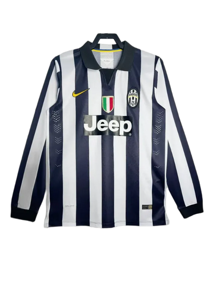 Juventus 14/15 I Home Jersey - Long Sleeve Retro Version