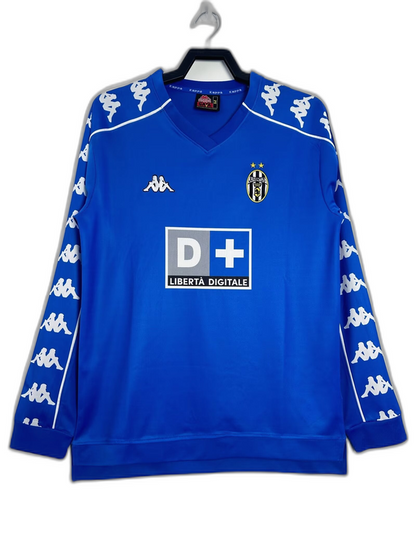 Camiseta de visitante de la Juventus 99/00 II - Versión retro de manga larga