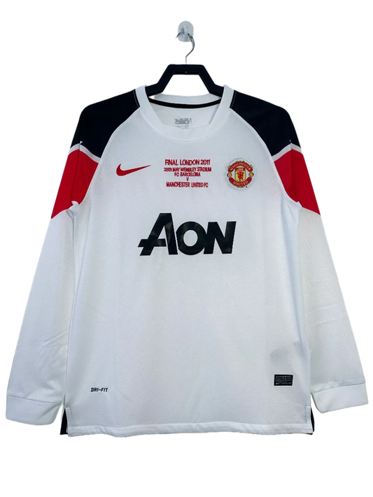Manchester United 10/11 II Away Jersey - Long Sleeve Retro Version