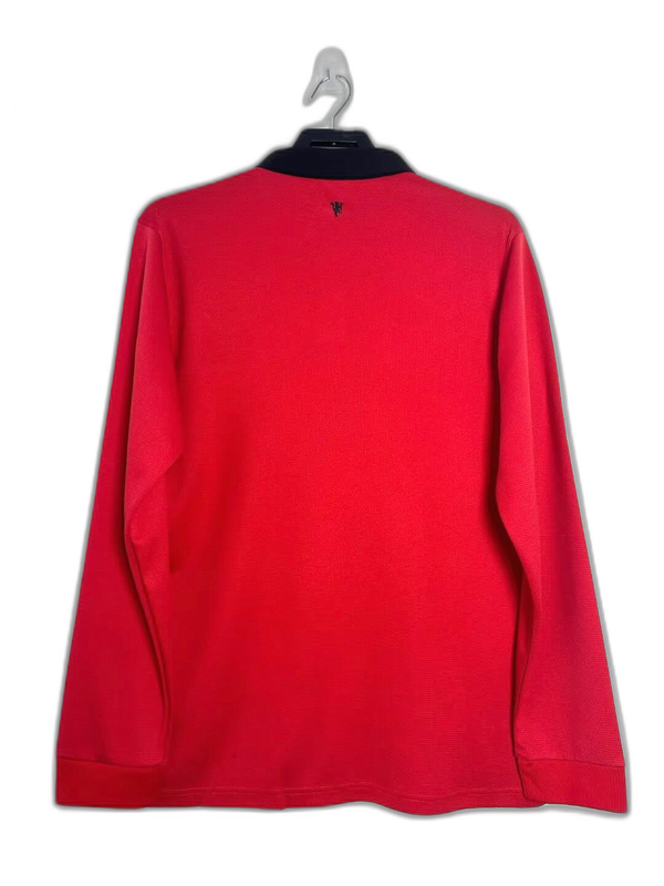 Camiseta local del Manchester United 13/14 - Versión retro de manga larga