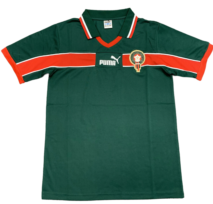Morocco 1998 I Home Jersey - Retro Version