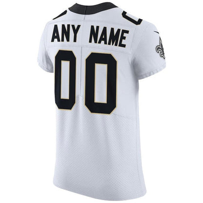 Camiseta personalizada de la NFL de los New Orleans Saints, blanca