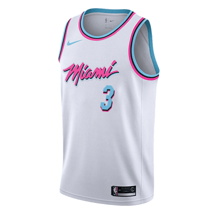 Miami Heat Dwyane Wade Nike Edition - White