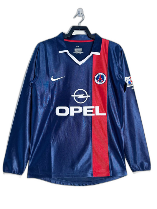 Camiseta local del Paris Saint-Germain (PSG) 01/02 - Versión retro