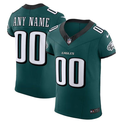 Camiseta personalizada de la NFL de los Philadelphia Eagles - Midnight Team - Verde