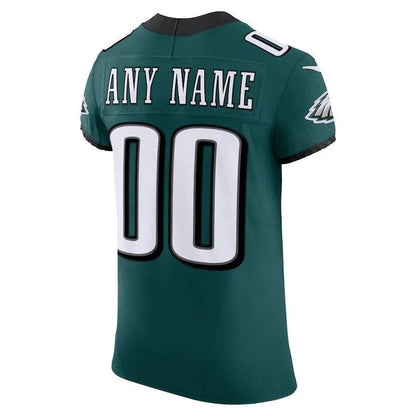 Camiseta personalizada de la NFL de los Philadelphia Eagles - Midnight Team - Verde