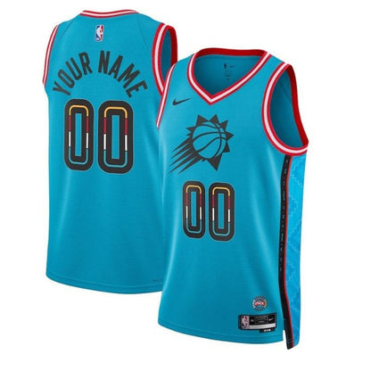 Camiseta unisex de la NBA de los Phoenix Suns 2023 - Edición Ciudad - Turquesa