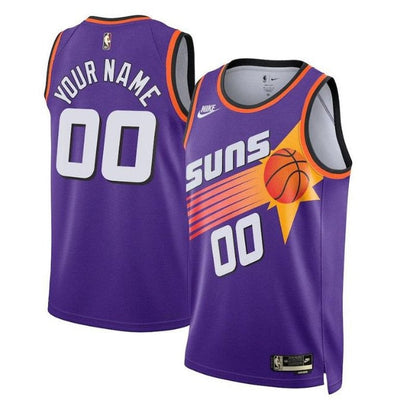 Camiseta unisex de la NBA de los Phoenix Suns 2023 - Edición Clásica - Morada
