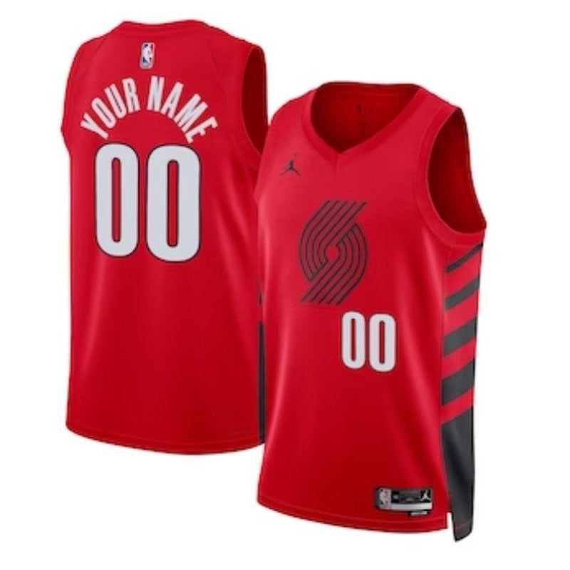 Camiseta unisex de la NBA Portland Trail Blazers 2023 - Edición Statement - Roja