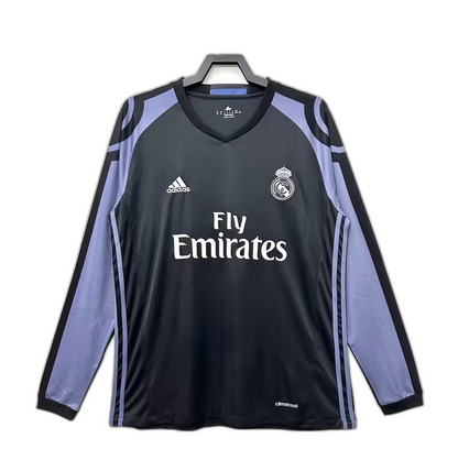 Camiseta de la tercera equipación del Real Madrid 16/17 III - Versión retro de manga larga