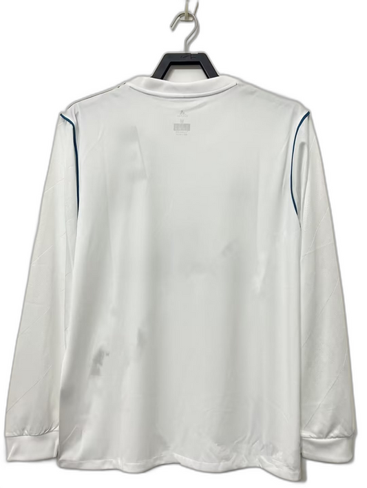 Real Madrid 17/18 I Home Jersey - Long Sleeve Retro Version