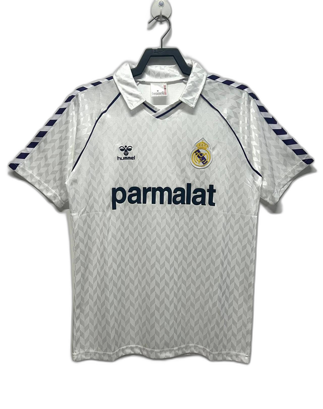 Real Madrid 86/87 I Home Jersey - Retro Version