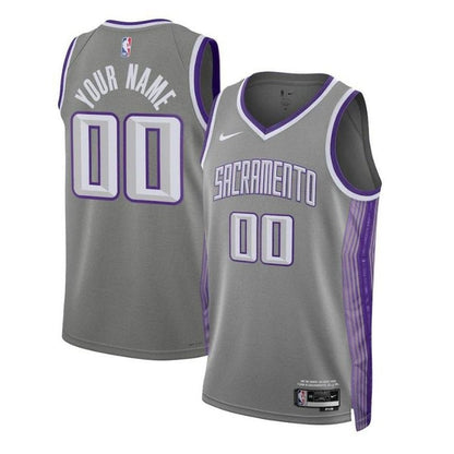 Camiseta unisex de la NBA de los Sacramento Kings 2023 - Edición City - Negra
