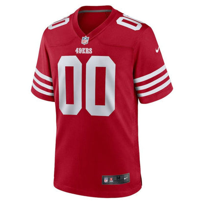 Camiseta personalizada de la NFL de los San Francisco 49ers - Escarlata