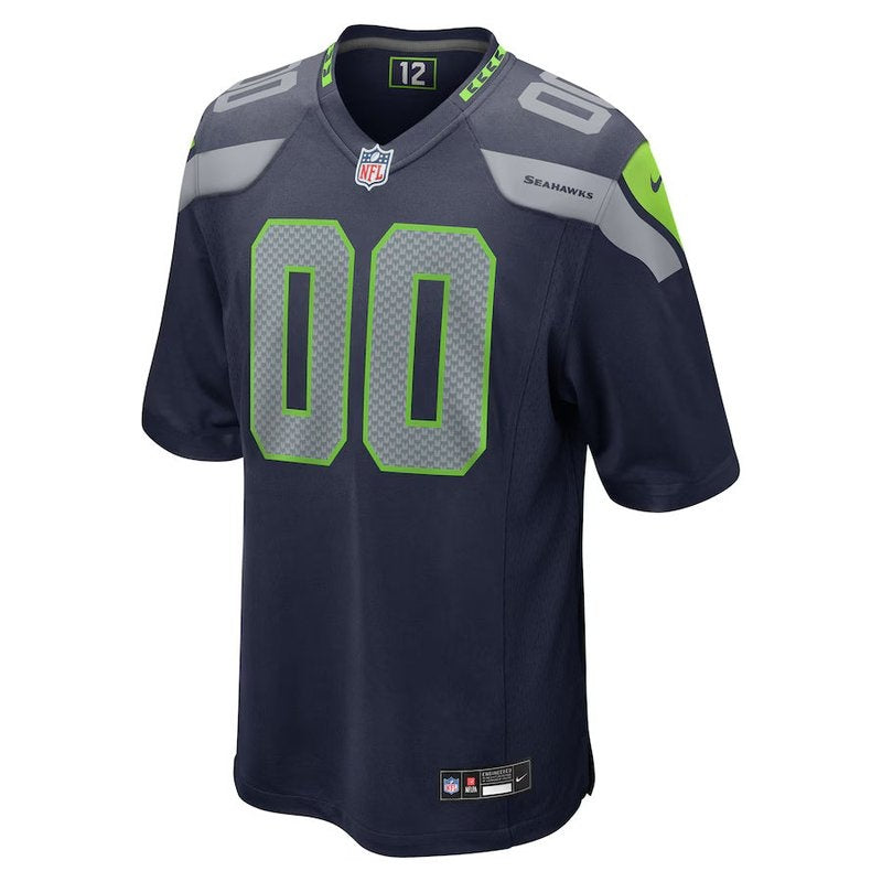 Seattle Seahawks - Camiseta personalizada de la NFL para la universidad - Azul marino