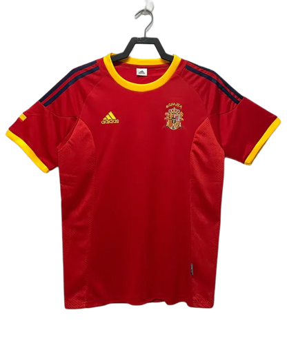 Spain 2002 I Home Jersey - Retro Version