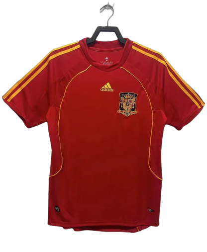 Spain 2008 I Home Jersey - Retro Version