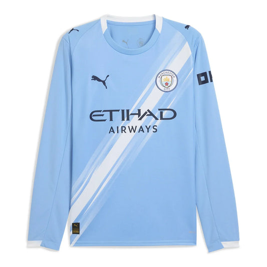 Manchester City 25/26 I Home Jersey - Long Sleeve